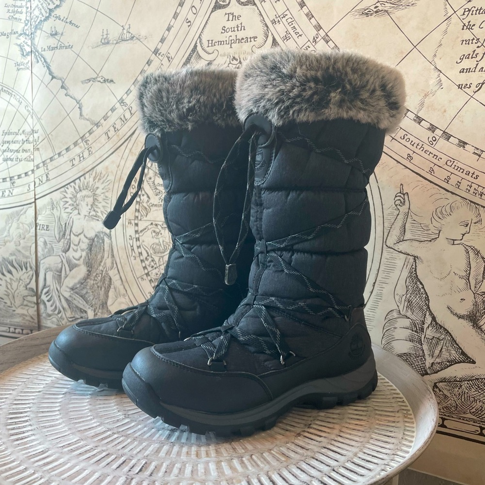 Timberland waterproof Chillberg Over the Chill womens winter snow boots size 7
